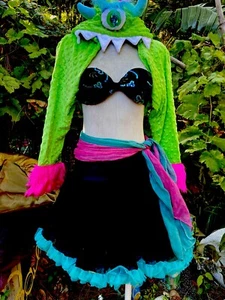 Ooak Sexy Kostüm Tanz, Zigeuner, Boho Fun verschiedene Festival - Bild 1 von 9