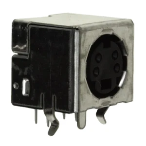 749230-1 Connector Circular Receptacle 4 Position Female Sockets Solder - Picture 1 of 1