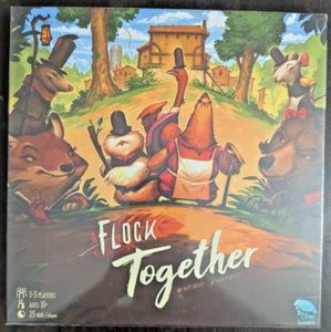 Brand New Sea Cow Games Flock Together Board Game Sealed NIP - Picture 1 of 6