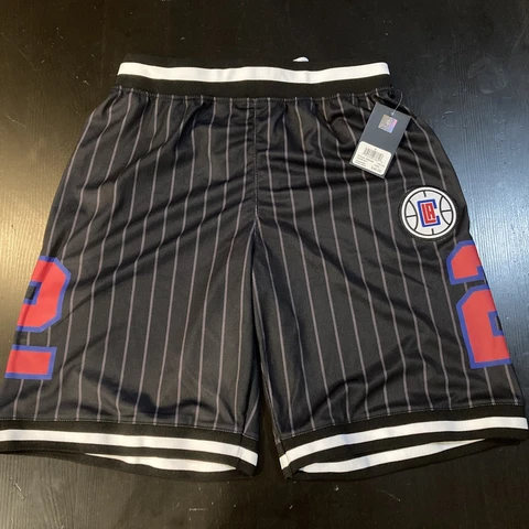 UNK NBA LOS ANGELES CLIPPERS KHAWI LEONARD #2 size MEDIUM BASKETBALL SHORTS Cover