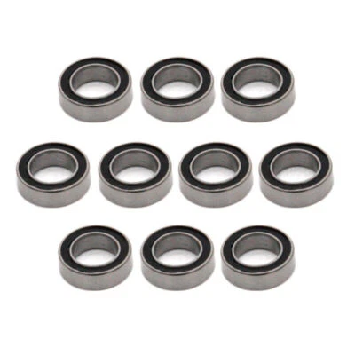 10pcs MR126-2RS 6 x12 x4mm Deep Groove Ball Bearings Double Sealed Chrome Steel - Image 1 of 4