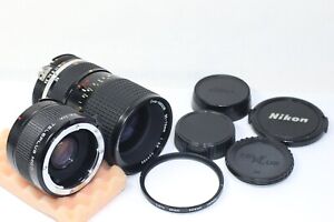 Nikon Zoom Nikkor 35-70mm F/3.5 Ai MF Telephoto Lens + 2X NA Teleplus MC7