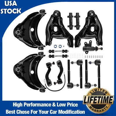 15pc Front Control Arm Suspension Kit For Chevy GMC C1500 C2500 Suburban Tahoe - Image 1 of 4