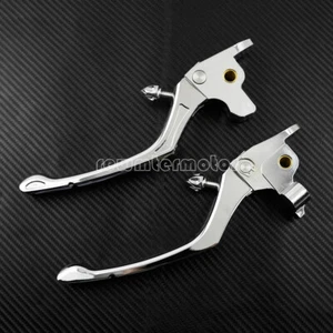 Palanca de embrague de freno cromada apta para Harley Touring Road Glide 2017-2020 Trike 2019 - Imagen 1 de 6
