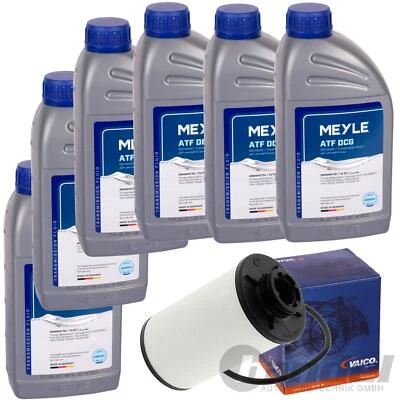  FILTRO DE TRANSMISIÓN + 6L ACEITE DCG 2 JUEGO DE CAMBIO DE ACEITE 6 VELOCIDADES AUDI VW SEAT para ŠKODA - Imagen 1 de 3