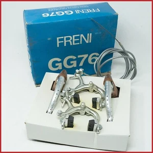 NUEVO DE LOTE ANTIGUO GALLI GG76 GG 76 PALANCAS PINZAS DE FRENO PERFORADAS DE COLECCIÓN - Imagen 1 de 8