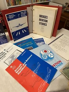 VTG Aviation Book Lot Bridges Aviation Studies Aviation Weather Pilots Handbook - Picture 1 of 10