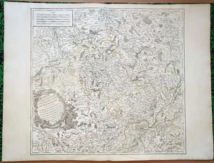 XVIII ème Partie Septentrionale Gouv de Bourgogne Carte par Vaugondy Editée 1752 - Bild 1 von 2