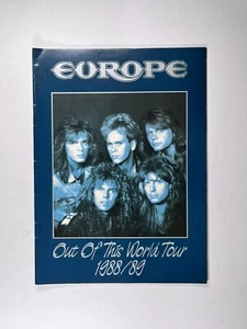 Europe Programm Out Of This World Tour Orig Offiziell Fanartikel 1988/1989 - Bild 1 von 13