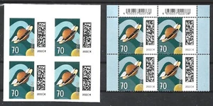Germany 2022 World of Letters Space Planets Blocks of Four MNH Page corner - Picture 1 of 1