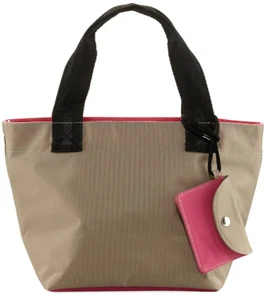 Studio 33 Taupe - Small Tote with Attached ID Tag - Strap Convertible Crossbody - Picture 1 of 9