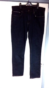 Mens Tommy Hilfiger Denton jeans 36 waist leg 32 BNWOT dark blue stretch RN77806 - Picture 1 of 7