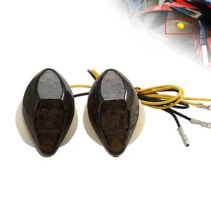 Black LED Mount Turn Signal Indicator Light Blinker For Honda CBR600RR 2003-2012 - Picture 1 of 9