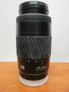 MINOLTA AF Zoom Macro 75-300 mm 1:4.5-5.6 Lens, w/ Shade & UV Protector - Picture 1 of 1