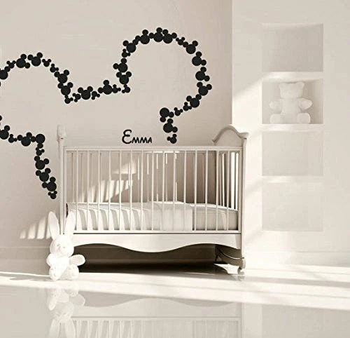 Calcomanía de pared grande de Mickey Mouse - Calcomanía de pared de Disney, pegatina de Mickey Mouse r240 Foto 1 de 4