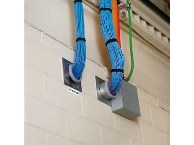 Panduit C200X100AMT Raised Panel Component Label, Silver (500-Pack) - Image 1 of 2