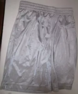 Mens STARTER sz S 28-30 Gray unlined Drawstring elastic Waist SHORTS Pockets - Picture 1 of 4