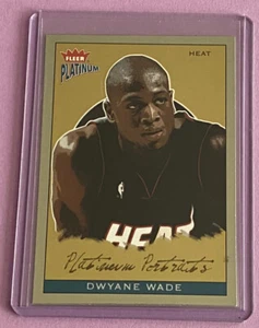 2003-04 Fleer Platinum Portraits #5 Dwyane Wade - Bild 1 von 2