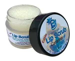 Caramel & Sea Salt Flavor Lip Scrub by Diva Stuff, 1/4 oz. - Picture 1 of 6
