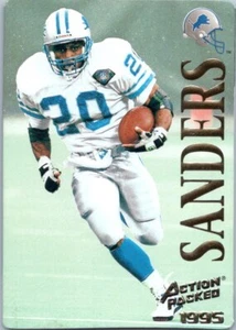 1995 Action Packed #31 Barry Sanders Detroit Lions - Picture 1 of 2