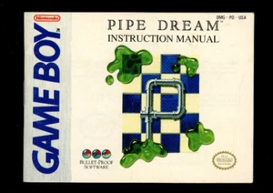 Pipe Dream (Nintendo Game Boy) *NUR HANDBUCH - OHNE SPIEL ODER BOX* - Bild 1 von 2