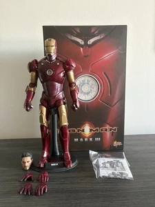 Hot Toys 1/6 Iron Man Mark 3 MMS75 Figure - Imagen 1 de 22
