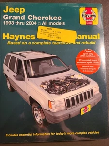Haynes Repair Manual Jeep Grand Cherokee 1993-2004 all models - Bild 1 von 3