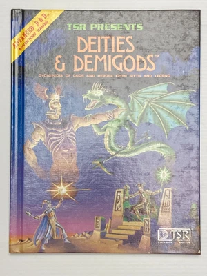 Dungeons & Dragon Deities & Semigods - 4ª impresión 128 páginas TSR de colección Foto 1 de 4