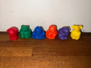 Lote De 6 Figuras De Goma Multicolor Mini Boglins Ideal Años 90 De Colección - Imagen 1 de 3