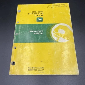 1997 JOHN DEERE 5210 5310 5410 5510 Tractor Operators Manual OMRE71726 Issue 17 - Picture 1 of 8