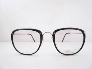 Tura M 649 Navy and Gold Damen Brillengestell Vintage Italy 53-17-135 NOS - Bild 1 von 3