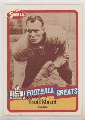 1989 Swell Football Greats Bruiser Kinard Frank Kinard #45 HOF - Image 1 of 2