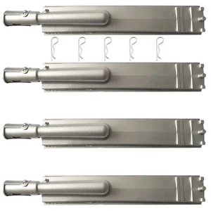 Schwerlast Guss Edelstahl BBQ Grill Brenner 4 Stück für Bull, Ersatz... - Bild 1 von 8