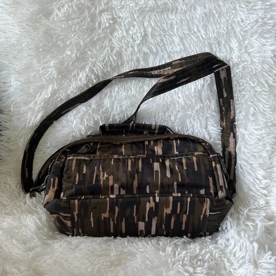 Bolso Bandolera Pequeño LUG Mujer Cartera Marrón Bolsillos Foto 1 de 4