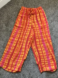 Vintage La Costa Spa Pilazzo Pants 12 Sheer - Picture 1 of 4