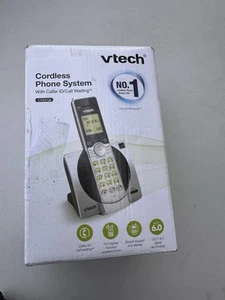 Sistema telefónico inalámbrico VTech identificador de llamadas llamada en espera plateado (CS6919) ¡SIN MONTAJE!™ - Imagen 1 de 2