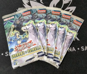 5X ERROR SHADOWS IN VALHALLA - 1ST ED BOOSTER PACKS TRANSPARENT!  VERSIEGELT! - Bild 1 von 5