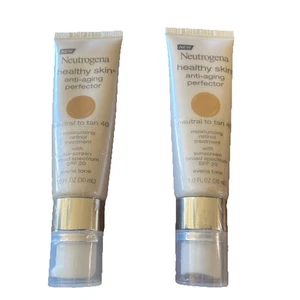 Neutrogena Healthy Skin Anti Aging Perfector Neutral To Tan Lot Of 2 Sealed - Picture 1 of 2