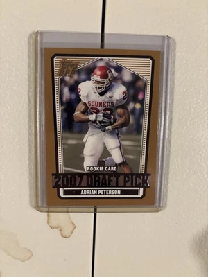 2007 Topps Draft Picks and Prospects (DPP) - Adrian Peterson #135 (RC) - Image 1 of 2