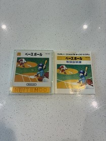 Famicom Disk BASEBALL  Game Nintendo US Seller