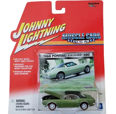 Johnny Lightning 1968 Pontiac Firebird 400 Muscle Cars USA Diecast 1:64 CHASE - Image 1 of 4