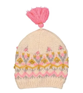 Louise Misha Girls T2 Beanie Arthur Beige Mohair Wool - Bild 1 von 10