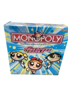 Parker Brothers Monopoly The Powerpuff Girls 2001 Edition Board Game SKU 9132 - Picture 1 of 10
