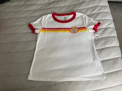 Рубашка Disney Parks для взрослых большая фигурка Epcot ретро в полоску звонарь 2022 - Изображение 1 из 4