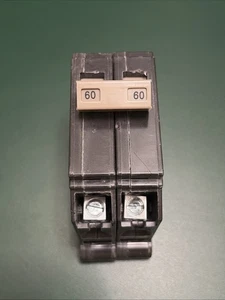 Repuesto para disyuntor de 2 polos Eaton Cutler-Hammer CH260 60A 120/240V - Imagen 1 de 6