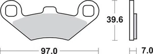 Sbs Brake Pads SBS 716Si 1721-1586 front or - Picture 1 of 4