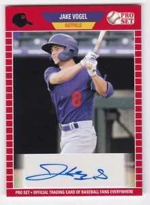 2021 Leaf Pro Set Jake Vogel Los Angeles Dodgers Autograph Auto Card - Picture 1 of 1