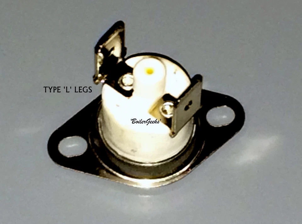 KLIXON OR OTHER POPULAR BRAND MANUAL RESET Fixed Temperature Thermostat ROLL-OUT SENSOR 300°F - surface mount