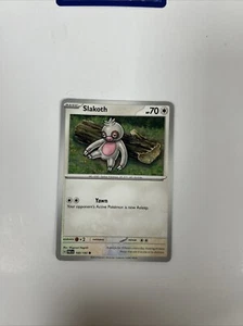 Slakoth 160/193 Sv02: Paldea Evolved Reverse Holo - Picture 1 of 2