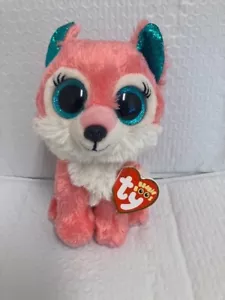 Ty Beanie Boos ❤️ MAGGIE The Wolf Great Wolf Lodge Exclusive Rare 6" New MWMT's - Picture 1 of 1